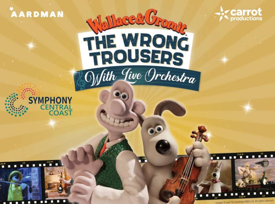 Symphony Central Coast - Wallace, Gromit and Shaun